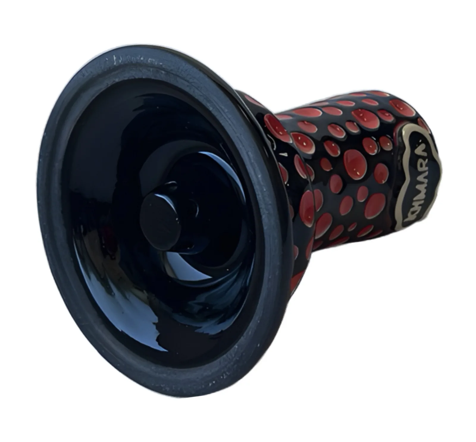 Чаша для кальяну Khmara Tulipa-F Black Bubble Red 2