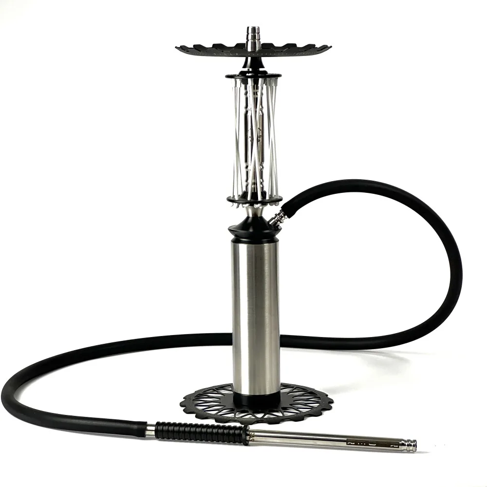 Кальян Trumpet Hookah Rider Full (з металевою колбою) White