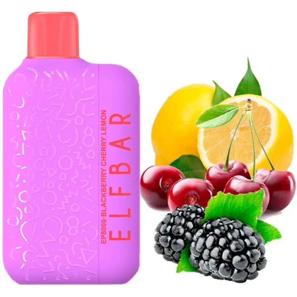 Elf Bar EP 8000 Blackberry Cherry Lemon (Ожина Вишня Лимон)