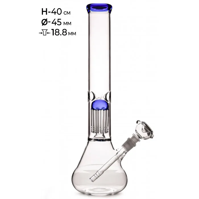 Бонг скляний MISTIQ - H: 40cm Ø: 45mm S: 18.8mm