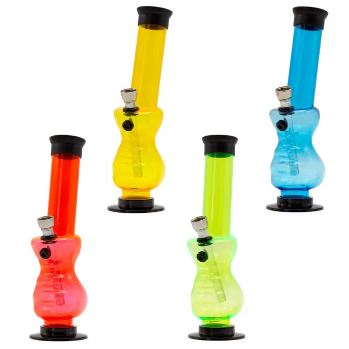 Бонг акриловий Amsterdam | Grip Bong H:20cm - SG:10mm