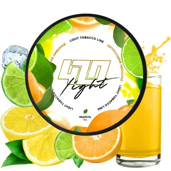 Тютюн 420 Light 250gr Цитрусовий лимонад
