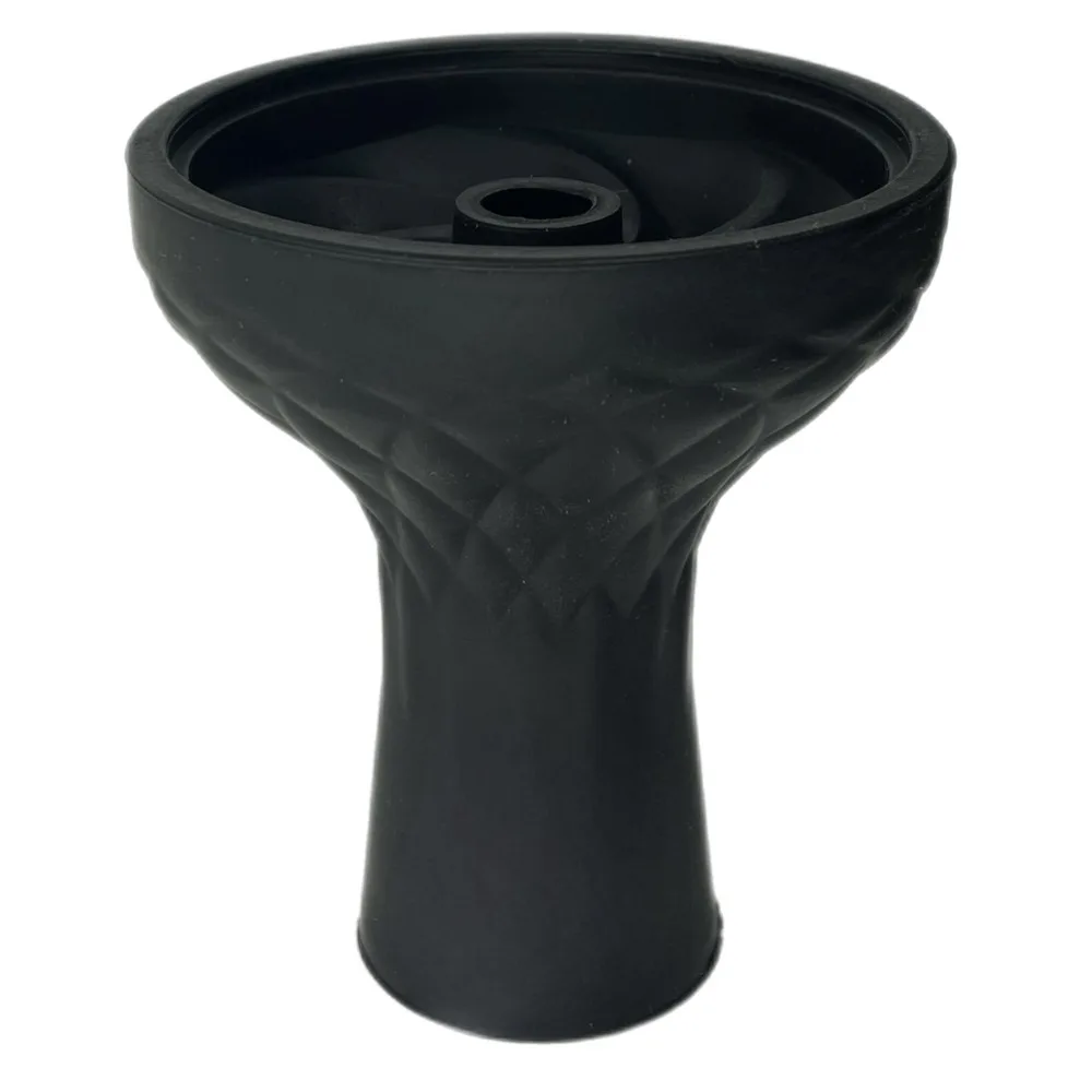 Чаша для кальяну Силіконова Hate - Samsaris Чорна