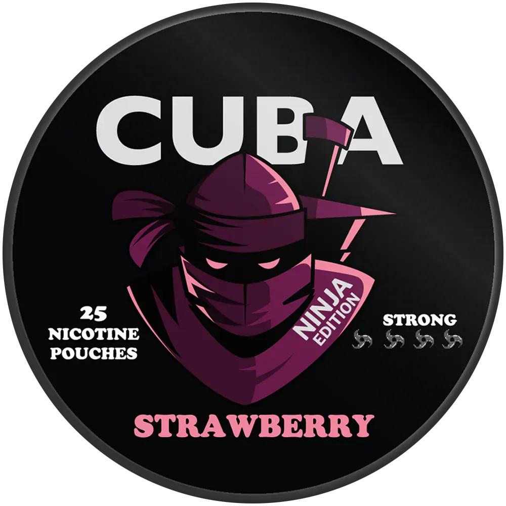Снюс Cuba Ninja Strawberry 150mg