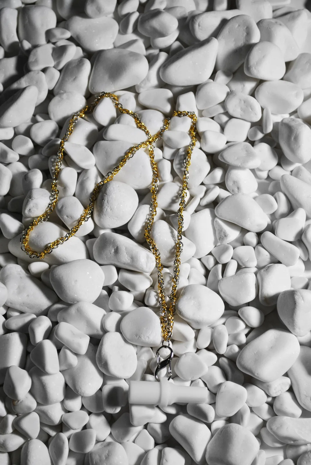 Персональний мундштук для кальяну Personalka Pro Chain Gold Silver 3