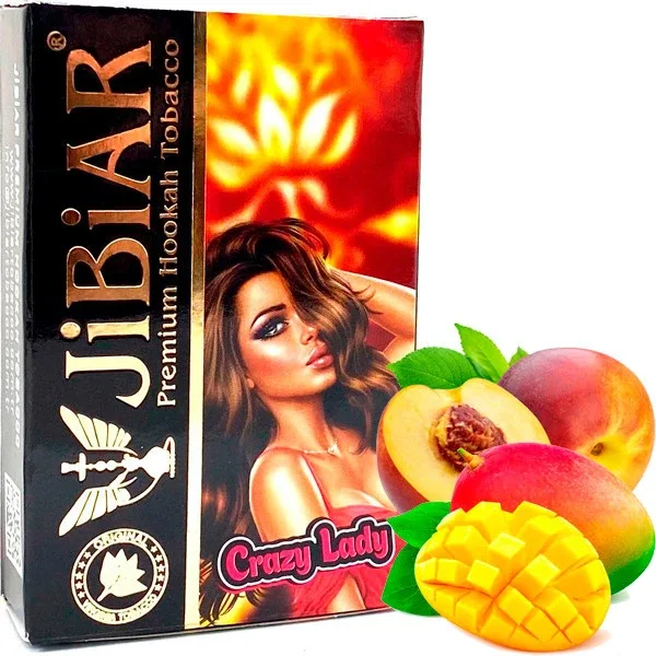Тютюн Jibiar 50g Crazy Lady (Крейзі Леді)