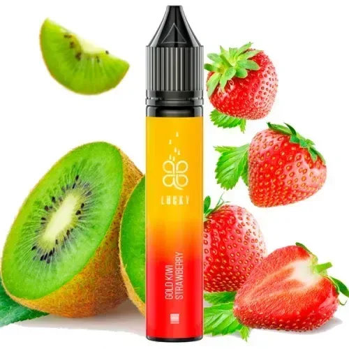 Рідина Lucky 30ml 50mg Gold Kiwi Strawberry (Золотий Ківі Полуниця)