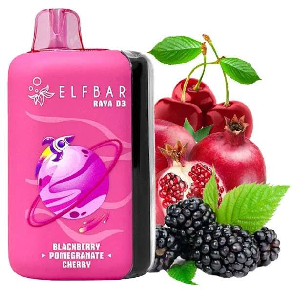 Elf Bar Raya D3 25000 Blackberry Pomegranate Cherry (Ожина Гранат Вишня)