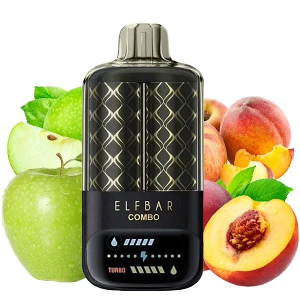 Elf Bar Combo 25000 Apple + Juicy Peach (Яблуко + Соковитий Персик)