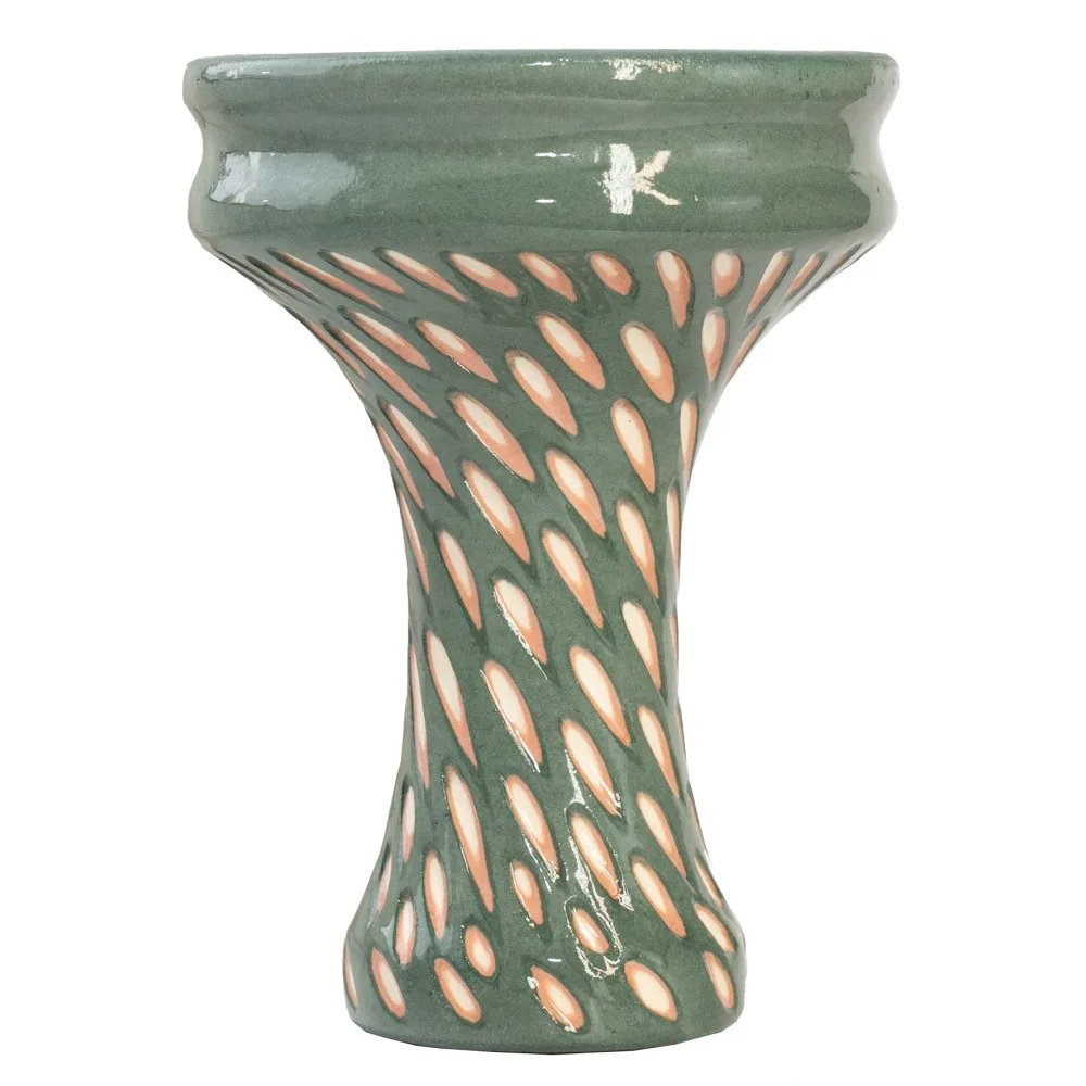 Чаша для кальяну ETNA Katana Cut Glaze Dark Green