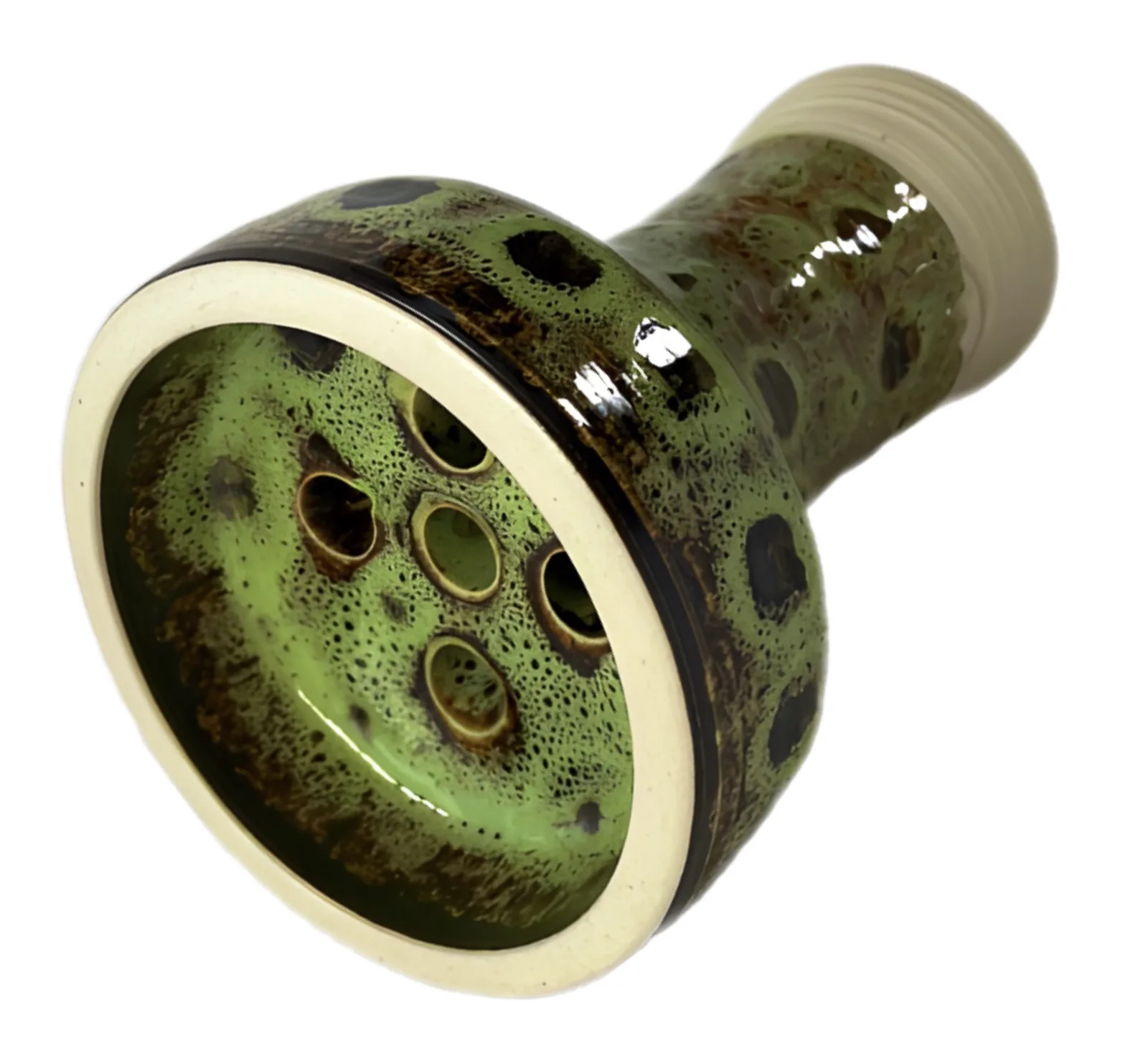 Чаша для кальяну GrynBowls Killer Glaze Khaki 2