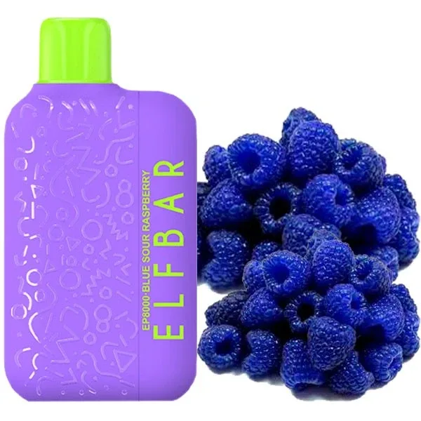 Elf Bar EP 8000 Blue Sour Raspberry (Блакитна Кисла Малина)