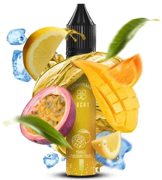 Рідина Lucky 30ml 50mg Mango Passion Fruit Lemonade (Манго Маракуя Лимонад)