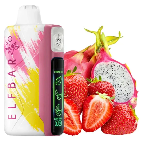 Elf Bar 30000 Nik King Sour Strawberry Dragonfruit (Кисла Полуниця Драгонфрут)