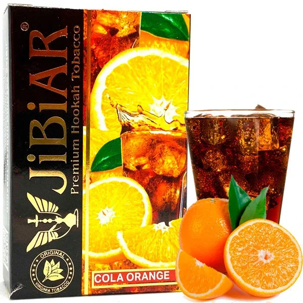 Тютюн Jibiar 50g Cola Orange (Кола Апельсин)