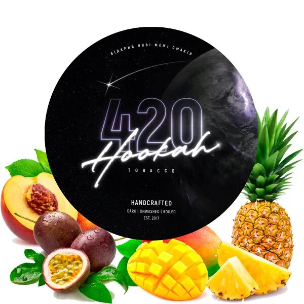 Тютюн 420 Classic Line 100gr Jungle Fruit (Мультифрукт)