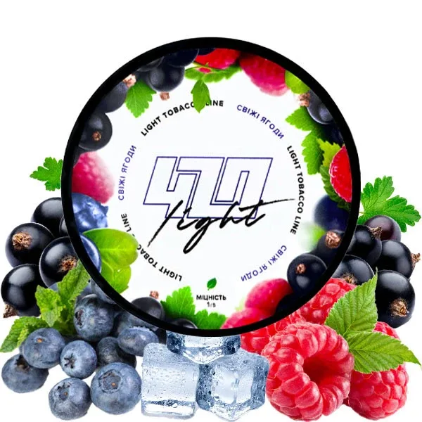 Тютюн 420 Light 250gr Свіжі ягоди