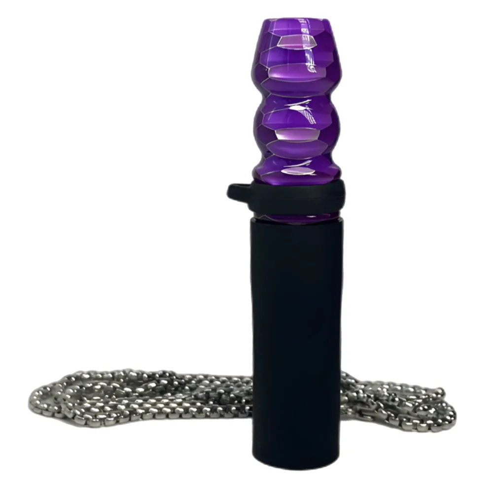 Персональний Мундштук для кальяну Glow HoneyComb Purple