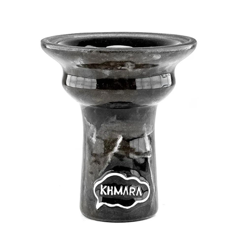 Чаша для кальяну Khmara Tulipa-D Marble Black