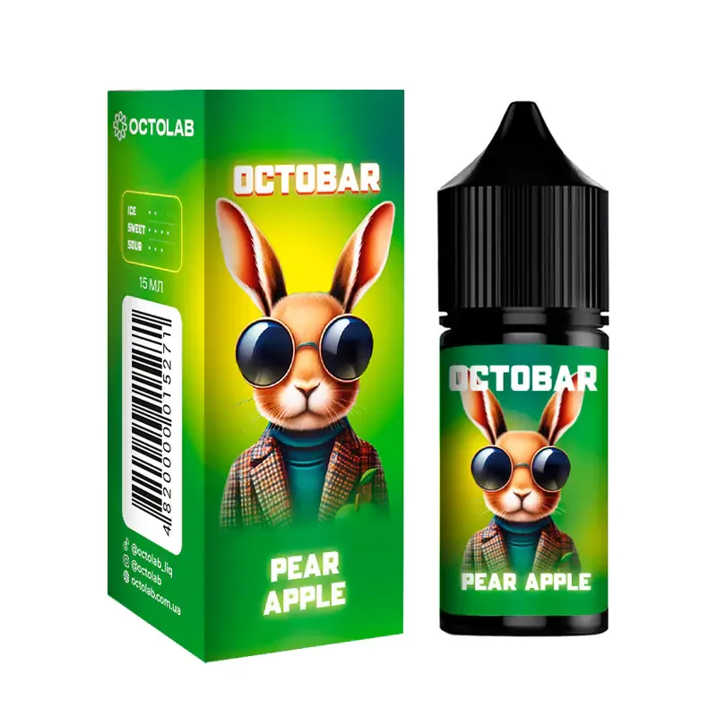 Набір Octobar NFT 30 мл 50 мг Pear Apple (Груша Яблуко)