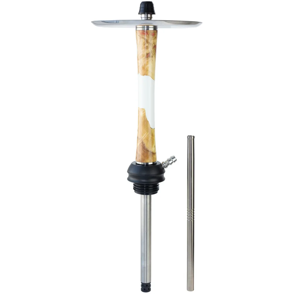 Кальян Aroma Hookah X-Ray Epoxy Wood White 1