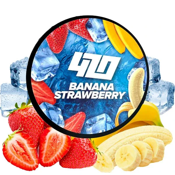 Тютюн 420 Classic Frost Line 250gr Banana Strawberry (Банан Полуниця)