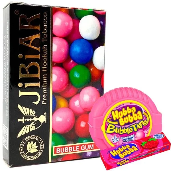 Тютюн Jibiar 50g Bubble Gum (Солодка Жуйка)