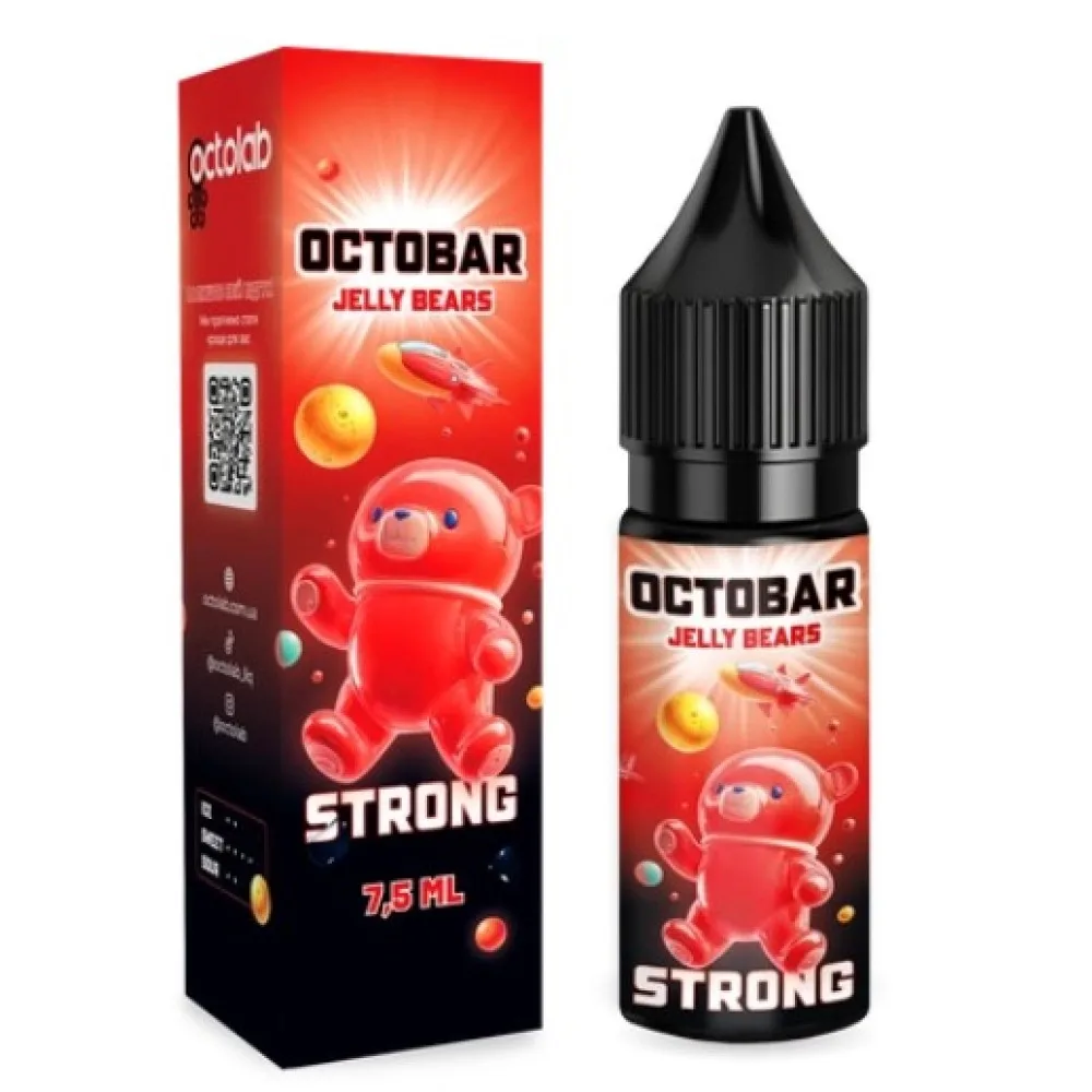 Набір Octobar Strong 15 мл 50 мг Jelly Bears (Желейні ведмедики)