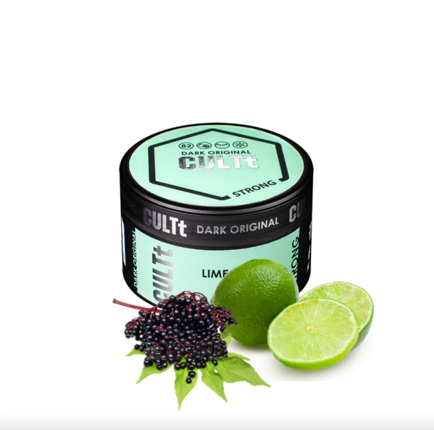 Тютюн CULTt Strong DS87 100g Lime Elderberry (Лайм Бузина)