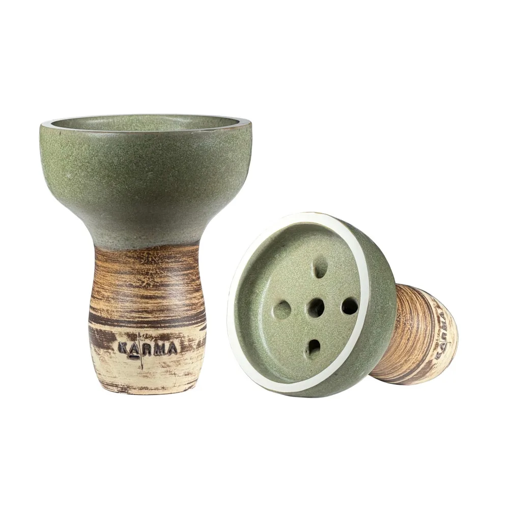 Чаша для кальяну Karma Турка Olive Green