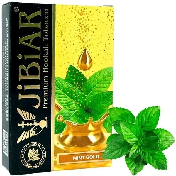 Тютюн Jibiar 50g Mint Gold (Мінт Голд)