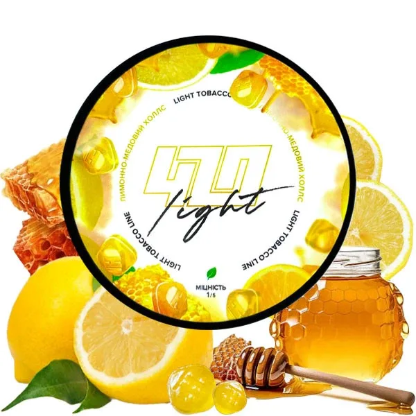 Тютюн 420 Light 100gr Лимонно медовий холлс