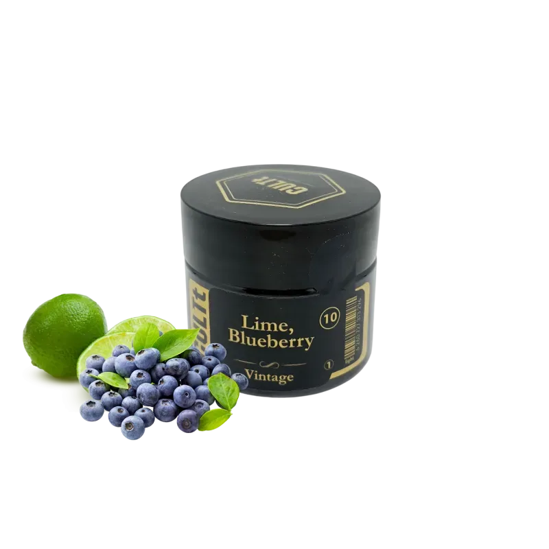 Тютюн CULTt Vintage V10 60g Lime Blueberry (Чорниця Лайм)