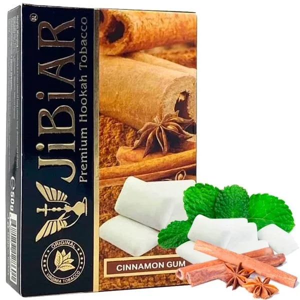 Тютюн Jibiar 50g Cinnamon Gum (Жуйка Кориця)