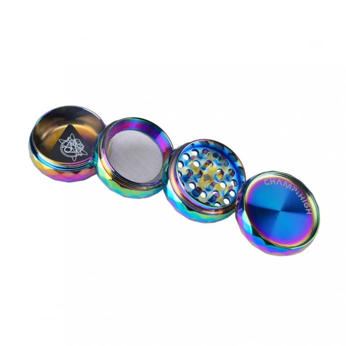 Гріндер алюмінієвий CHAMP HIGH RAINBOW DIAMOND GRINDER 42 mm 3