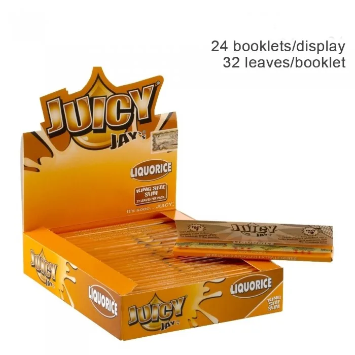 Папір для самокруток King Size Juicy Jays Liquorice