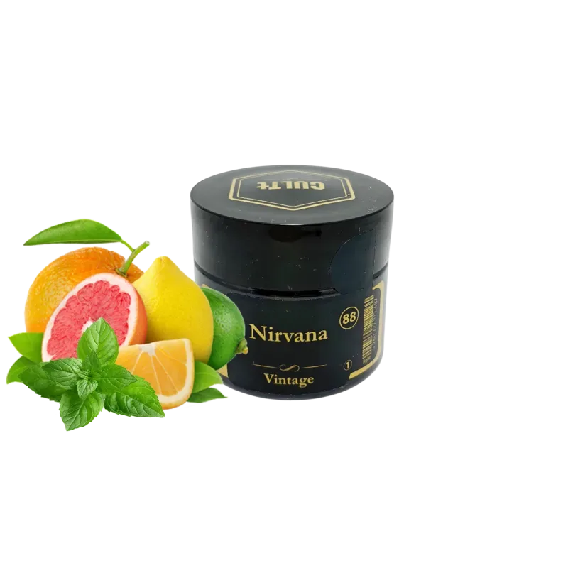 Тютюн CULTt Vintage V88 60g Nirvana (Грейпфрут Апельсин М'ята)
