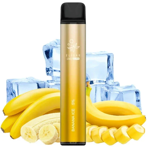 Elf Bar Ultra 1500 Banana Ice (Банан Лід)