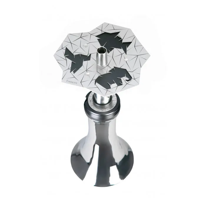 Кальян Embery MiniMONO 3.1 Silver Origami 2