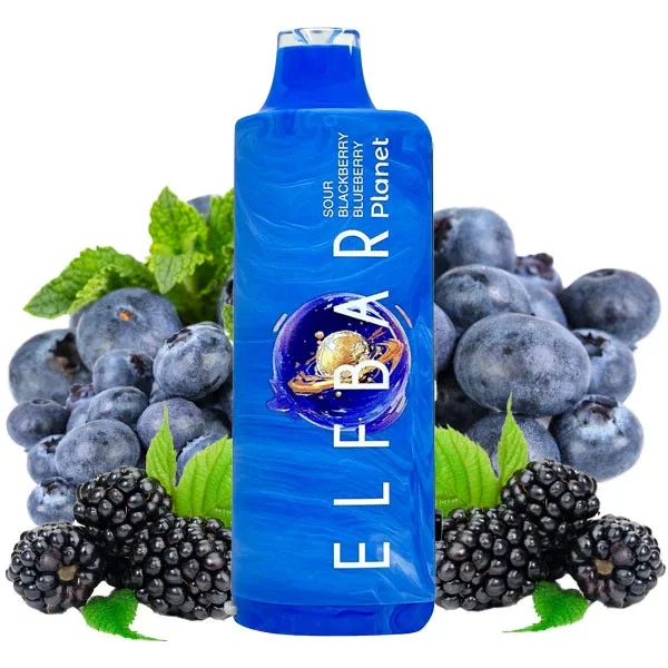 Elf Bar Planet 25000 Sour Blackberry Blueberry (Кисла Ожина Чорниця)