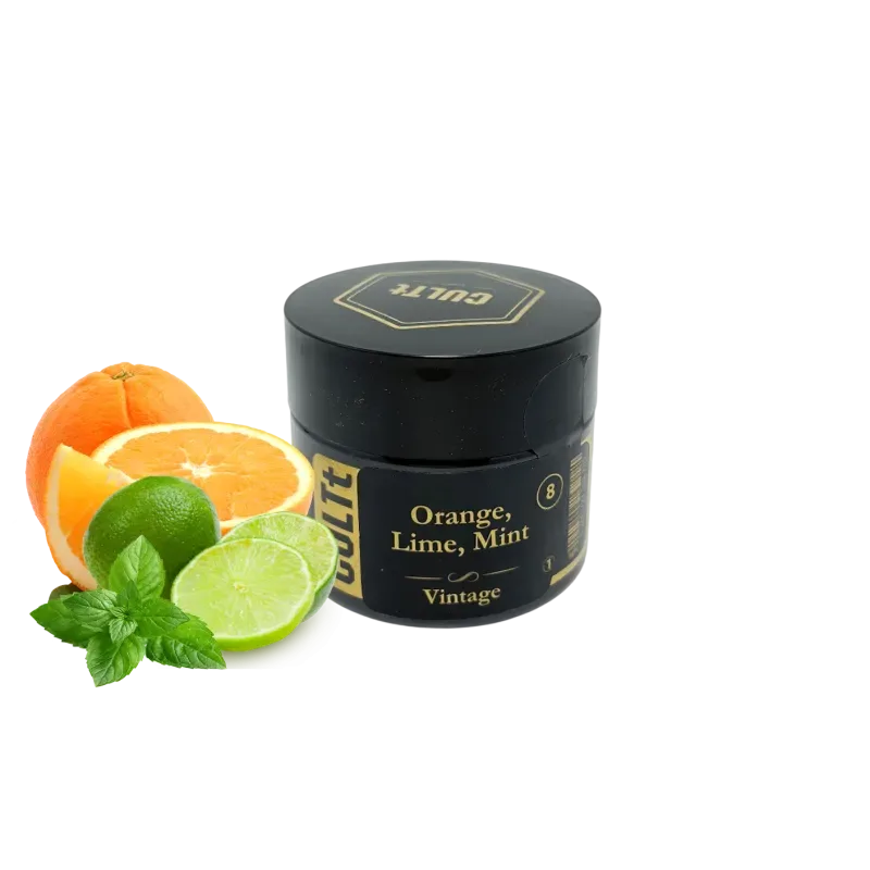 Тютюн CULTt Vintage V08 60g Orange Lime Mint (Апельсин Лайм М'ята)