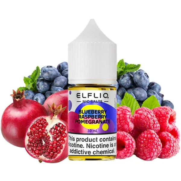 Рідина Elf Liq 30 мл Blueberry Raspberry Pomegranate (Чорниця Малина Гранат)