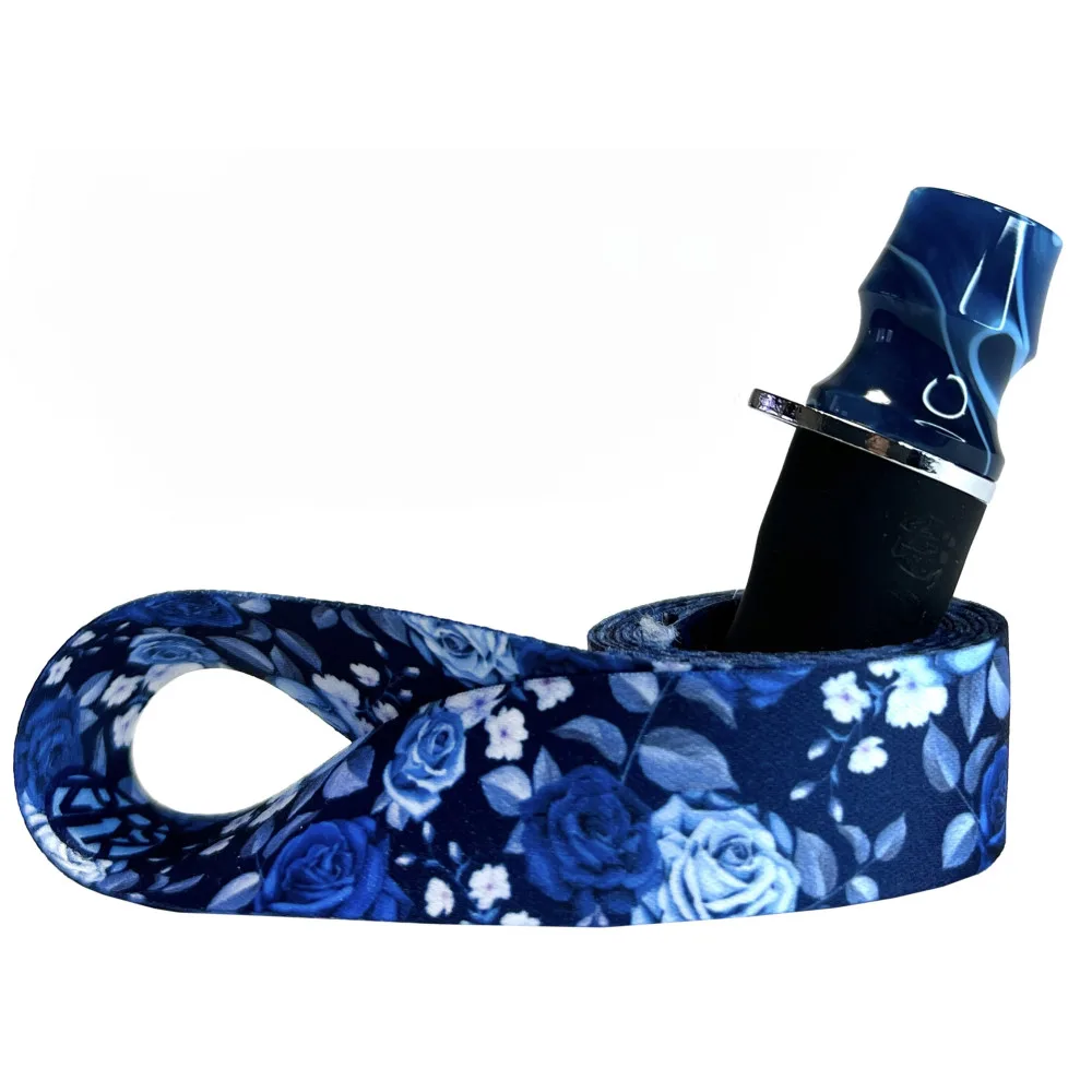 Персональний мундштук для кальяну PERSONALKA Epoxy Blue Rose
