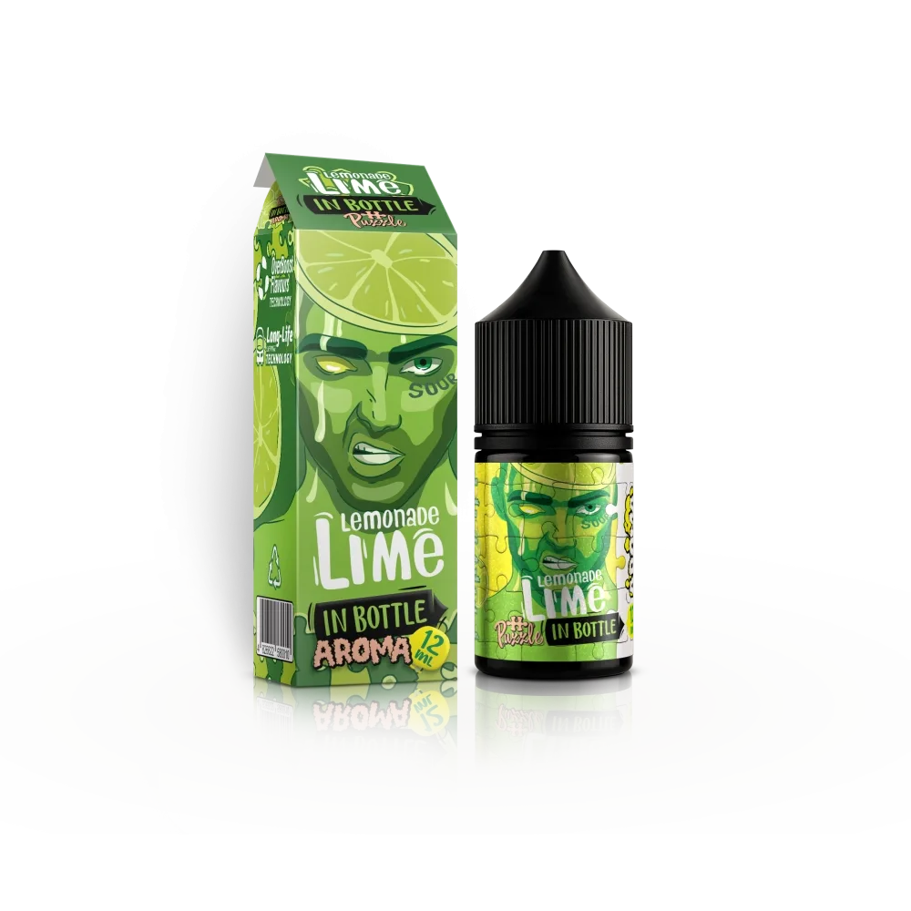 Набір In Bottle Salt Puzzle 30 ml 50mg Lime Lemonade (Лаймовий лимонад)