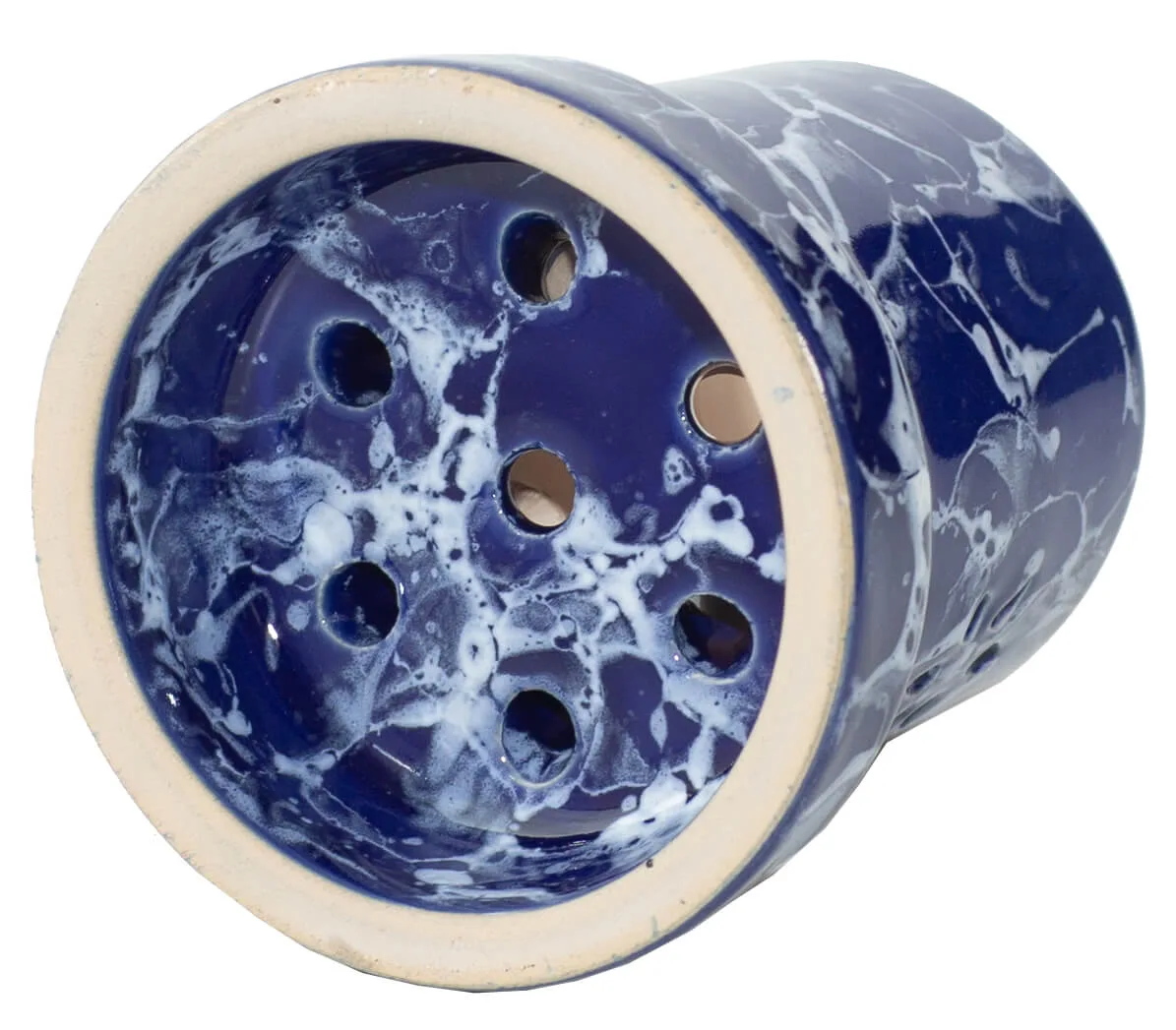 Чаша для кальяну Solaris Eva Blue and White 2