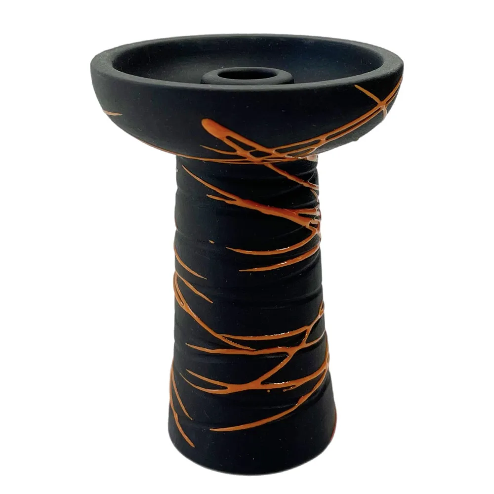 Чаша для кальяну Gusto Bowls Classic Phunnel Glaze Orange