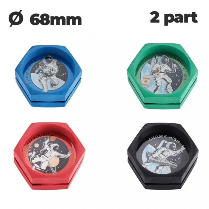 Гріндер пластиковий CH.HIGH GRIND PLAS SPACE LIFE D:68 MM