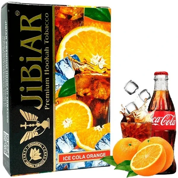 Тютюн Jibiar 50g Ice Cola Orange (Апельсин Кола Лід)