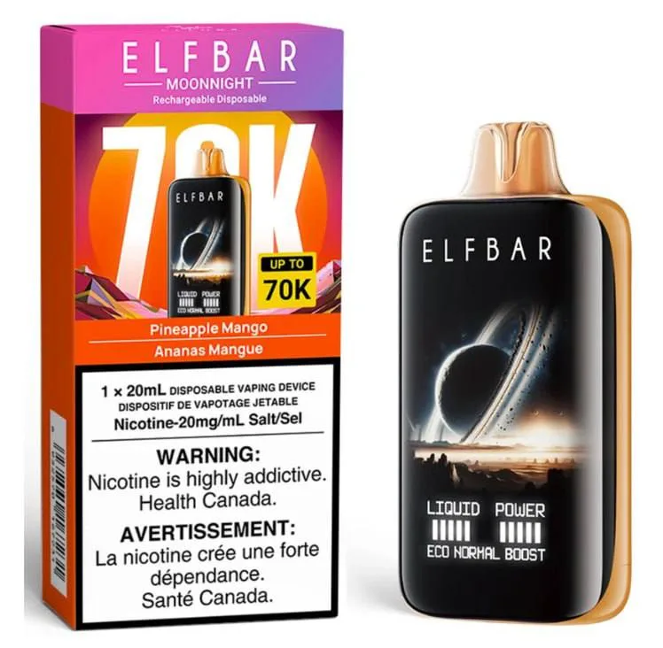 Elf Bar MoonNight 70K Pineapple Mango (Ананас Манго)