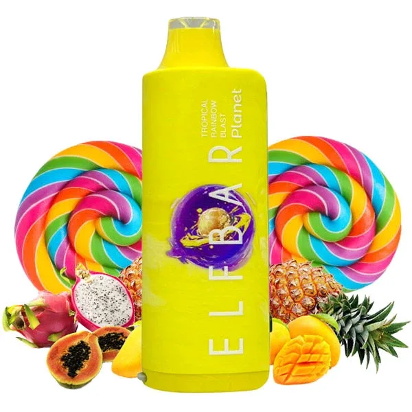 Elf Bar Planet 25000 Tropical Rainbow Blast (Тропікал Реінбоу Бласт)